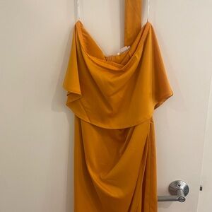 Lovers + Friends Vibrant One Shoulder Dress